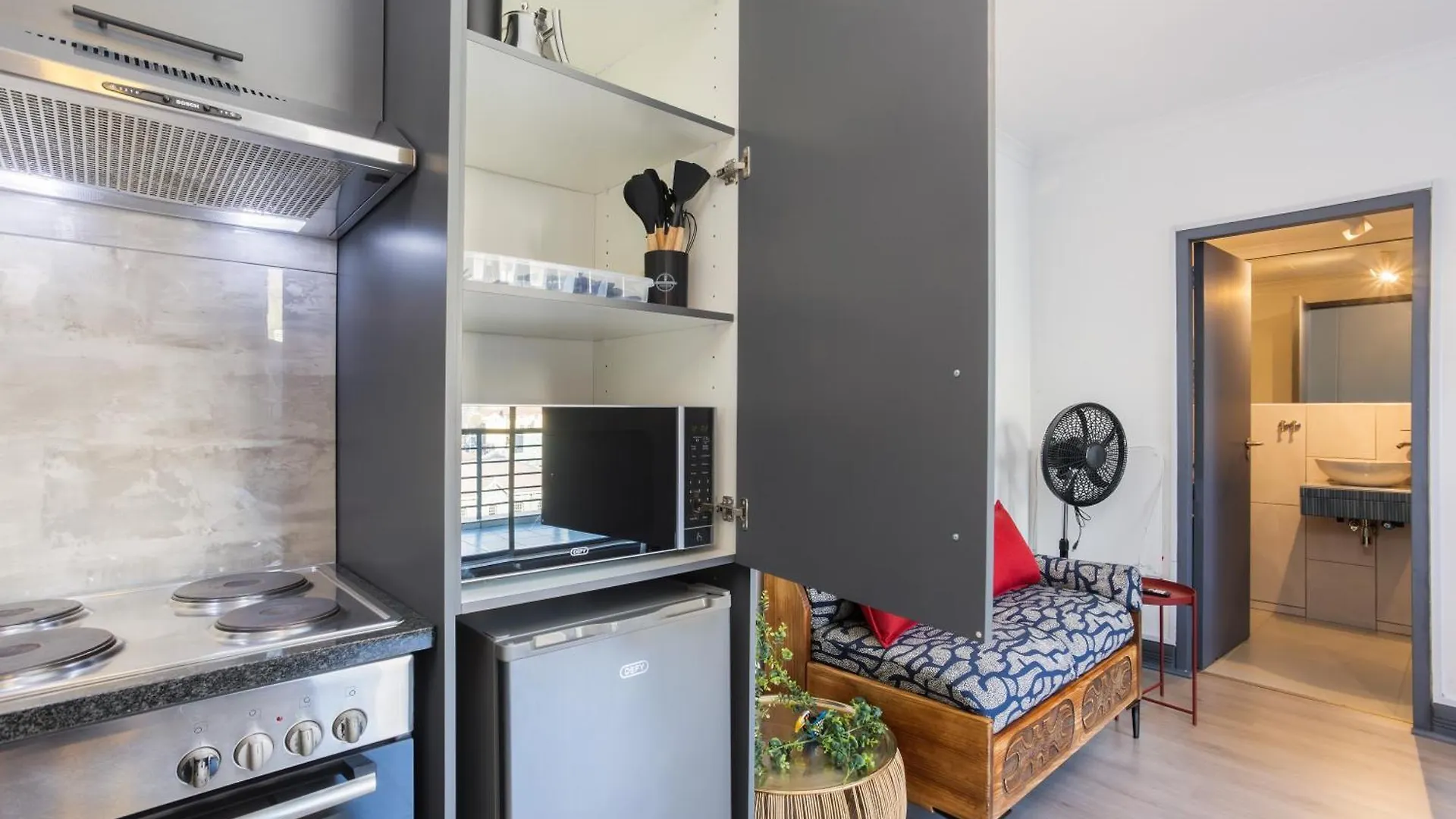 Cape Town City Studio - Table Mountain Views, Gym, Free Parking, Strong Wifi Daire